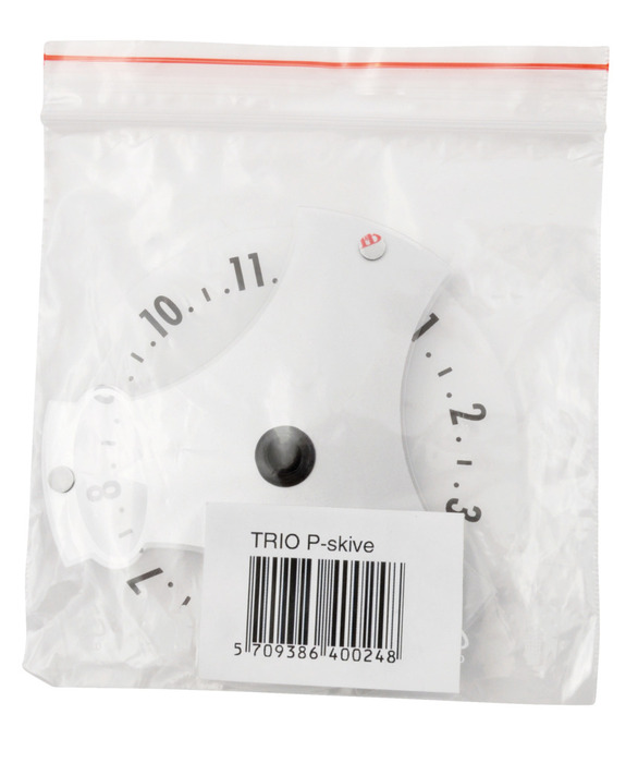 Parkeringsskiva Trio Ø10 cm Autozone 